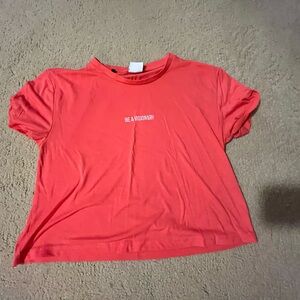 Gymshark Vibrant Coral Short Sleeve Tee